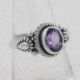 Tanzanite Sterling Silver Ring