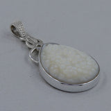 White Mother of Pearl Designer Pendant