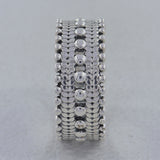 925 Sterling Silver Wide Band Rings