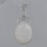 925 Silver White Mother of Pearl Designer Pendant