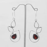 925 Sterling Silver Blue Topaz Earrings