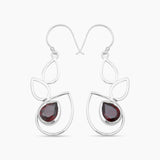 925 Sterling Silver Blue Topaz Earrings