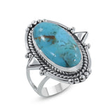 Peanut Wood Jasper Designer Ring in 925 Sterling Silver