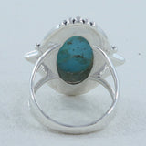 Peanut Wood Jasper Designer Ring in 925 Sterling Silver