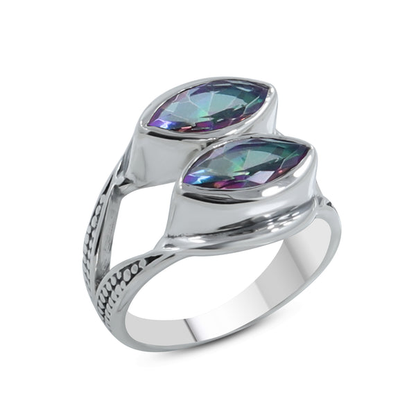 925 Sterling Silver Garnet Rings