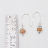 Ethiopian Opal Silver Earrings