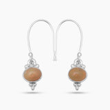 Ethiopian Opal Silver Earrings