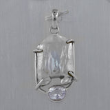 Fresh Water Pearl Gemstone 925 Sterling Silver Pendant