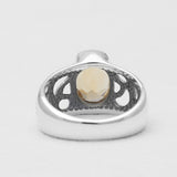 925 Sterling Silver Garnet Rings