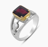 925 Sterling Silver Citrine Rings