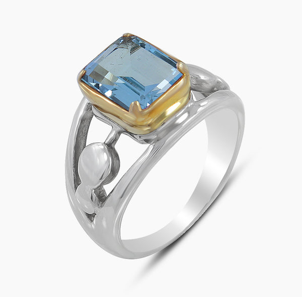 925 Sterling Silver Citrine Rings