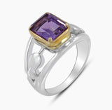 925 Sterling Silver Citrine Rings