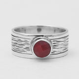 925 Sterling Silver Two Tone Black Onyx Rings