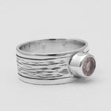 925 Sterling Silver Two Tone Black Onyx Rings