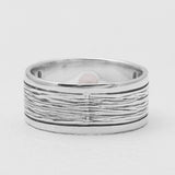 925 Sterling Silver Two Tone Black Onyx Rings