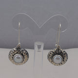 Natural Fresh Water Pearl Ring & Earrings Set 925 Sterling Silver Jewelry