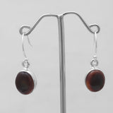 Ammolite Silver Earrings