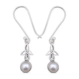 Fresh Water Pearl Pendant Set 925 Sterling Silver Jewelry