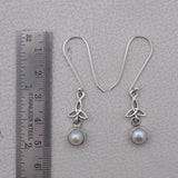 Fresh Water Pearl Pendant Set 925 Sterling Silver Jewelry