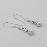 Fresh Water Pearl Pendant Set 925 Sterling Silver Jewelry