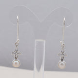 Fresh Water Pearl Pendant Set 925 Sterling Silver Jewelry