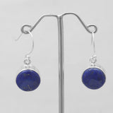 Lapis Lazuli Silver Earrings
