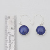 Lapis Lazuli Silver Earrings
