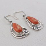 Sponge Coral Gemstone 925 Sterling Silver Jewelry Set