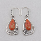 Sponge Coral Gemstone 925 Sterling Silver Jewelry Set