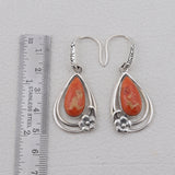 Sponge Coral Gemstone 925 Sterling Silver Jewelry Set