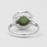 Gaspeite Silver Rings