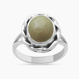 Gaspeite Silver Rings