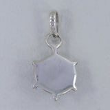 Pink Amethyst Silver Pendants