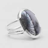 Mustard Jasper Silver Rings