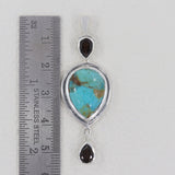 925 Silver Turquoise Oyster Jasper Pendant