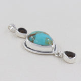 925 Silver Turquoise Oyster Jasper Pendant