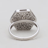 925 Sterling Silver Uncut Diamond Rings