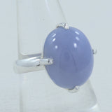 925 Starling Silver Beautiful Chalcedony Gemstone Ring