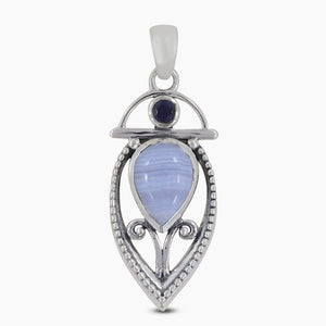 925 Sterling Silver Kyanite Pendants