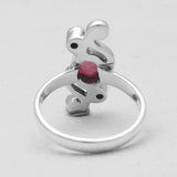 925 Sterling Silver Multi Tourmaline Rings