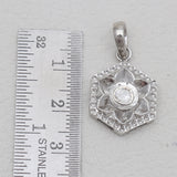 Uncut Diamond Silver Designer Pendants