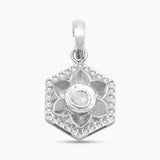 Uncut Diamond Silver Designer Pendants