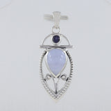 925 Starling Silver Kyanite Pendant