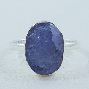 Tanzanite Silver Ring