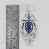 925 Starling Silver Kyanite Pendant