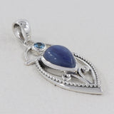 925 Starling Silver Kyanite Pendant