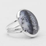 Mustard Jasper Silver Rings