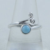 Larimar Silver Ring Jewelry