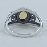 Citrine Silver Ring