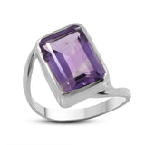 Amethyst Silver Ring